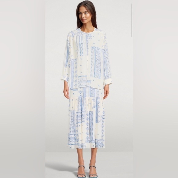 ba&sh Tops - NWT BA&SH Isko Blouse and Skirt In Bandana Print- size Medium